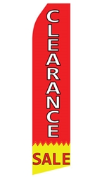 Clearance Sale Econo Stock Flag - 16 Ft. econostock, feather, blade, swooper